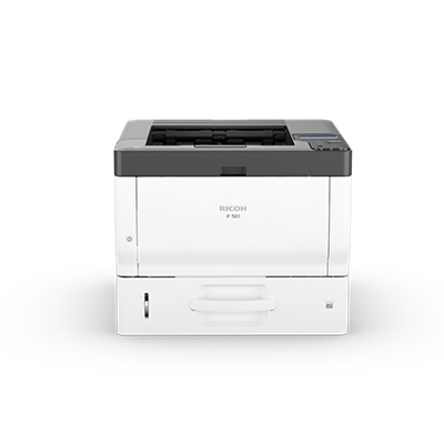 P 501 - Impressora - Vista Frontal