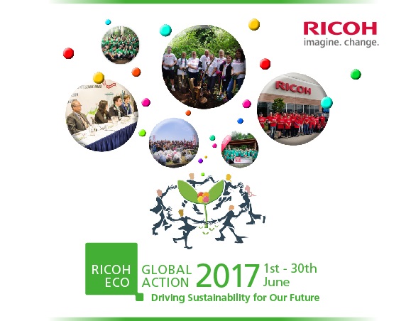 Ricoh promove o 12.º Eco Action Month com  compromisso para um futuro mais sustentável