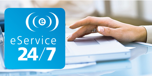 Registe-se no eService